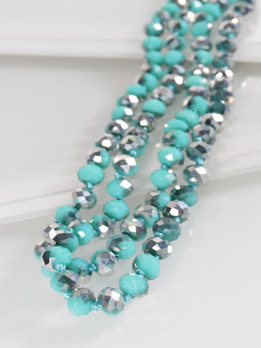 The Classic Glass Beads- Turquoise