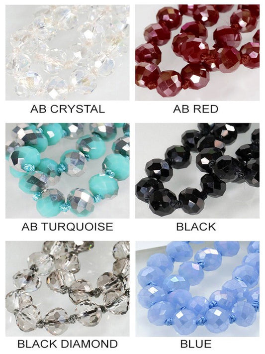 The Classic Glass Beads- Black